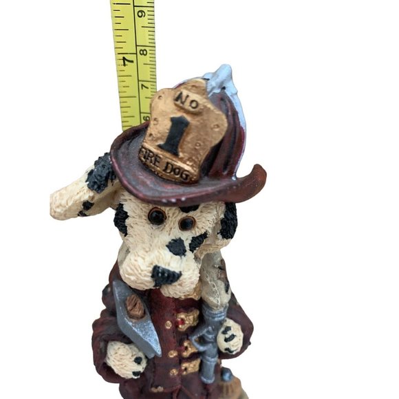 Boyds Bears & Friends "Sparky McPlug" Dalmatian Firefighter Folkstone Collection - Picture 5 of 5